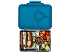 Yumbox normandy blue leakproof bento 4-sections madkasse Pret